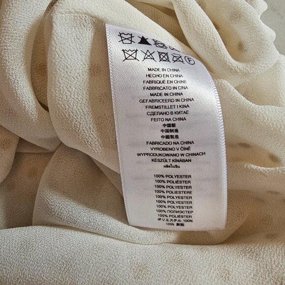 Michael Kors Large Woman's Sleeveless Crossover Blouse - Picture 6 of 6